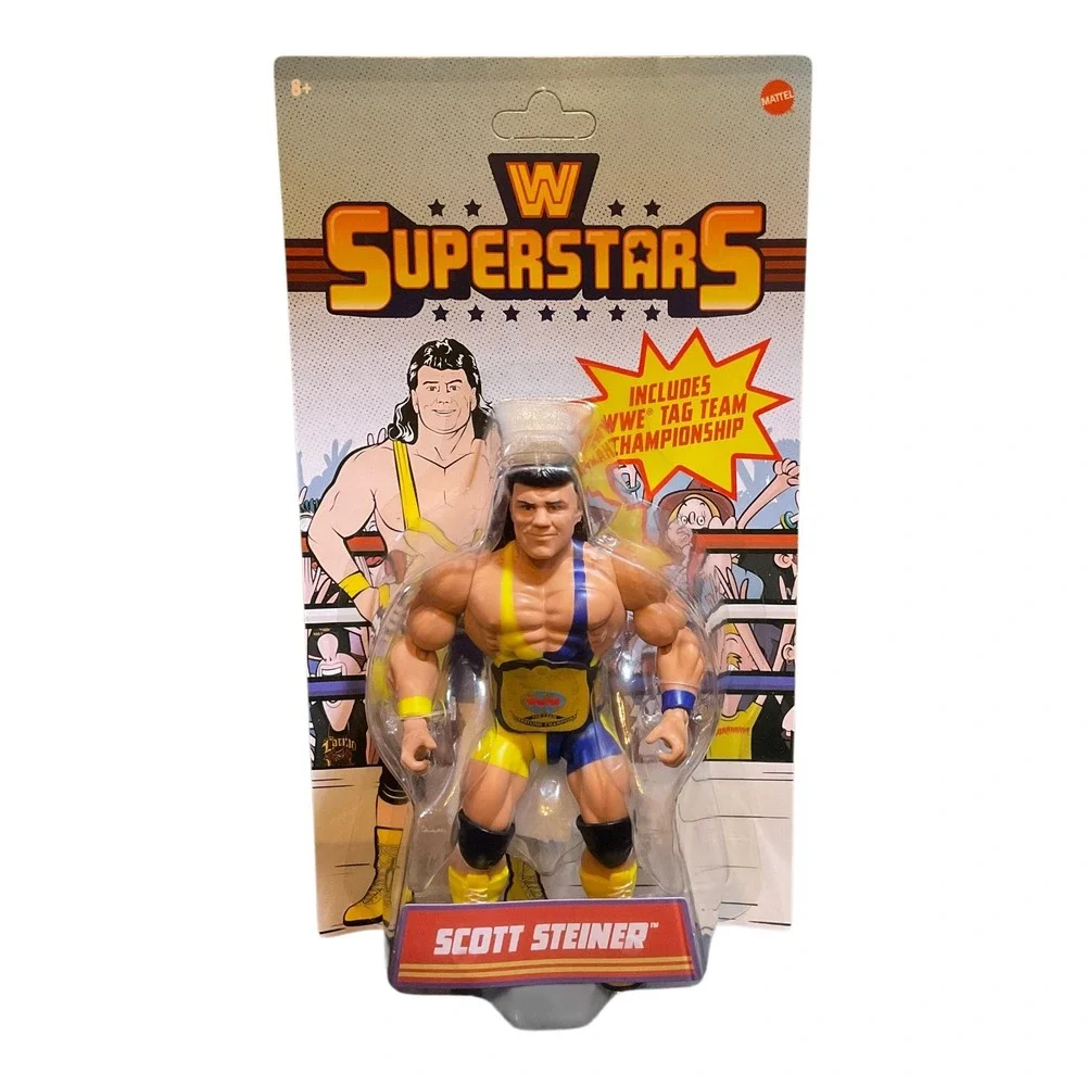 WWE Superstars Steiner Brothers Rick & Scott Steiner Series 16 Figures Unpunched